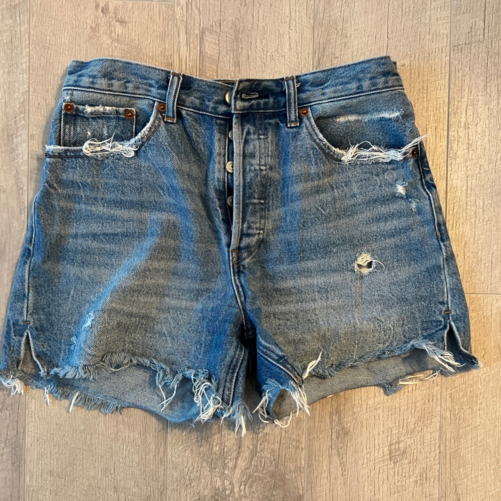 Abercrombie mom shorts sz 4